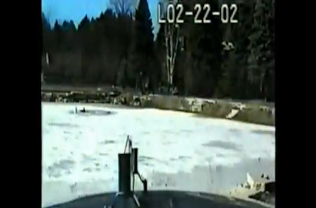 Winter Water and Ice Rescue Police Training Video