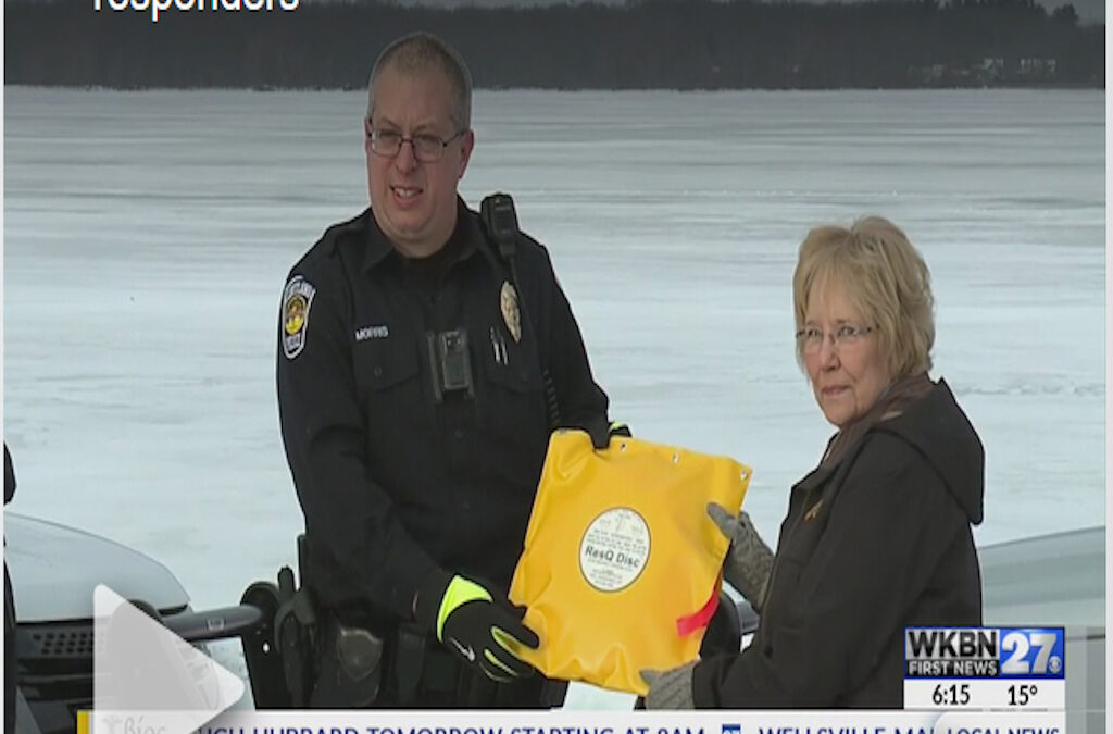 Police Agencies Receive Donation of ResQ Discs